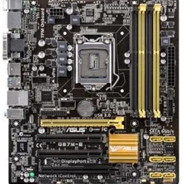 مادربرد استوک ایسوس مدل Q87M-E ASUS Q87M-E LGA 1150 Stock Motherboard